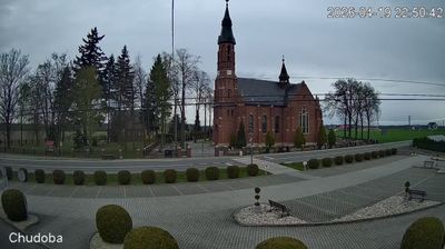 Olesno › North: Kościół Najświętszego Serca Pana Jezusa w Chudobie