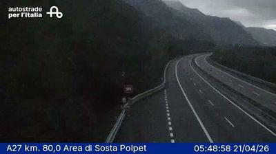 Live webcam in Ponte nelle Alpi, Itàlia