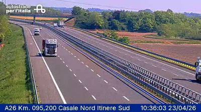 Live webcam in Villanova Monferrato, Italien