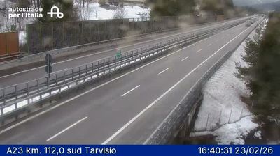 Tarvisio: A23 km. 112,0 sud