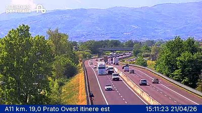 Live webcam in Agliana, Itàlia