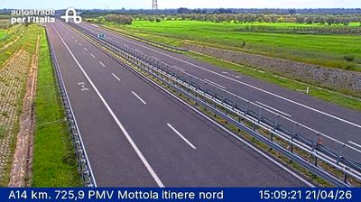 Live webcam in Mottola, Itàlia