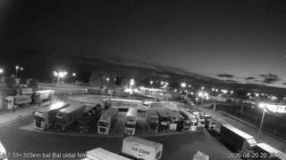 Szekesfehervar: M7 - pihenő, bal oldal -> Bal oldal