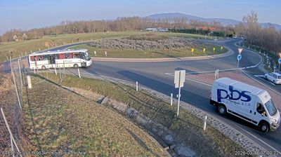 Pecs: Malom: Pécs, Kökény -> Körforgalom