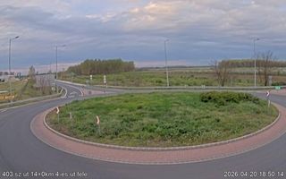 Nyirtura: 403 - 4102. sz. úti csomópont -> 4-es út felé