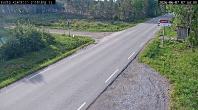 Live webcam in Kjora, Norvegija