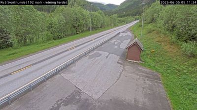 Live webcam in Naustdal, நோர்வே