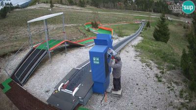 Vrata: Live webcam Fužine toboggan run - Croatia