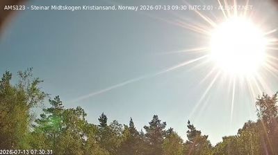 Live webcam in Kristiansand, ประเทศนอร์เวย์