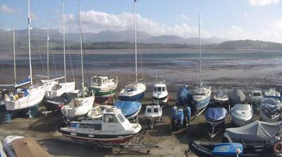 Live webcam in Biwmares, สหราชอาณาจักร