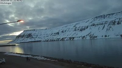 Live webcam in Bolungarvik, Islandia