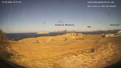 Ακρωτήρι › North: Therasia - Santorini - Oia Santorini