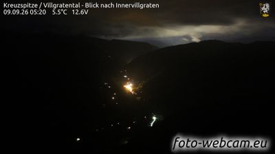 Gemeinde Innervillgraten: Kreuzspitze - Villgratental - Blick nach Innervillgraten