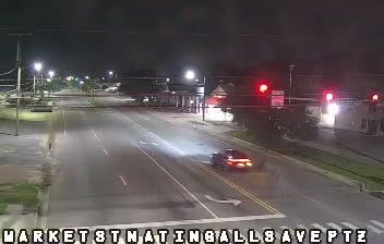 Pascagoula: Market St at Ingalls Ave