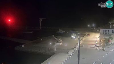 Senj: Webcam - Panoramic view of - riva