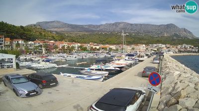 Podgora: Webcam Marina - Amazing Dalmatia
