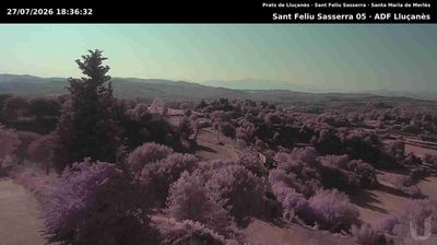 Live webcam in Sant Feliu Sasserra, اسپانیا