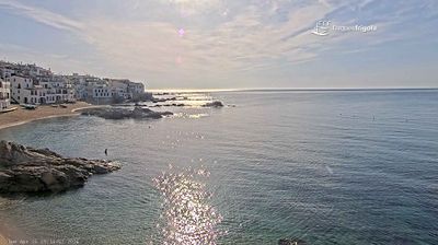 Live webcam in Palafrugell, Espanya