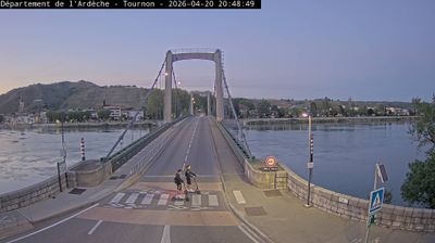 Live webcam in Tournon-sur-Rhône, فرانسه