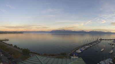 Webcam Morges: Les Rives-de-la-Morges: Château de Morges et ses musées