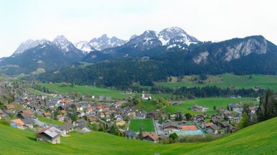 Chateau-d'Oex: Le Perriset: Château d'Oex