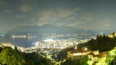 Webcam Orselina: Madonna del Sasso - Ascona Locarno