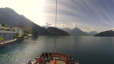 Lucerne: Dampfschiff Stadt