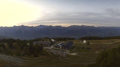 Nendaz: Sommet de la piste de l'Ours - Veysonnaz