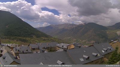 Live webcam in la Vall de Boí, Espanya