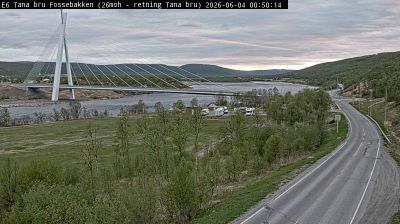 Live webcam in Tana Bru, Noruega