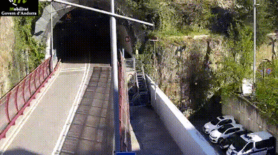 Andorra la Vella: CG3 - PK 0+441 (Boca sud túnel Pont Pla) - 1.025 metres