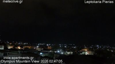 Live webcam in Leptokarya, Grècia