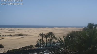Maspalomas › South: Mirador Dunas Santa Mónica - Playa del Inglés - El Veril
