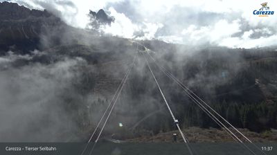 Karersee - Carezza: Tierser Seilbahn