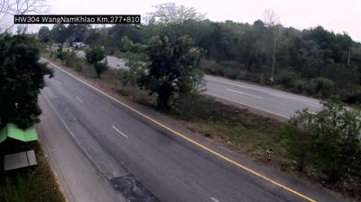 San Chao Pho: Kabin Buri - Pak Thong Chai Road - ถนน กบินทร์บุรี - 304