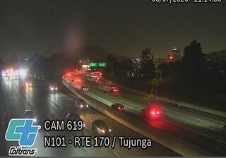 Los Angeles: Valley Village › North: US-101 : (619) SR-170 - Tujunga
