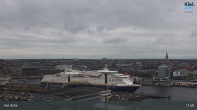 Kiel: Kieler Förde, NORWEGEN- & SCHWEDENTERMINAL