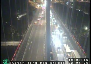 Tsing Yi › Sydøst: Ting Kau Bridge