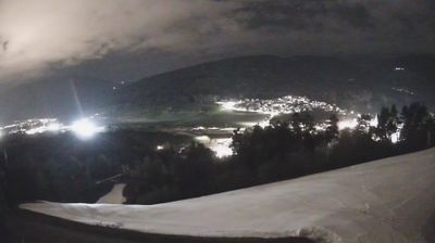 Rasen-Antholz - Rasun-Anterselva: Ried - View to Percha/Perca