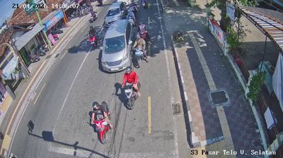 Yogyakarta: Pertigaan Pasar Telo
