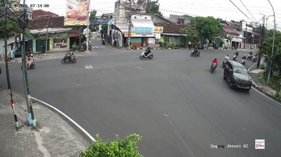 Yogyakarta: Perempatan Bugisan - Bugisan street - Jalan Madumurti - Jalan Sugeng Jeroni