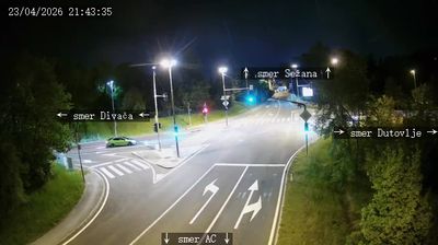 Velenje: Stara vas: R2-445, Sežana - Fernetiči, Sežana vzhod, A3 prik., smer Fernetiči