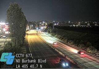 Los Angeles › North: I-405 : (677) North of Burbank Blvd
