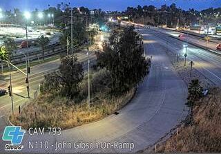 Los Angeles › North: I-110 : (793) John Gibson Bl On-Ramp