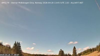 Live webcam in Eina, Noruega