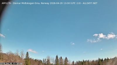 Live webcam in Eina, Noruega