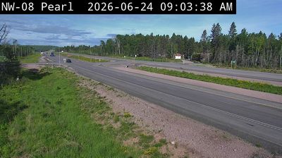 Shuniah › South: Highway 17 near 5 Road North, Looking South