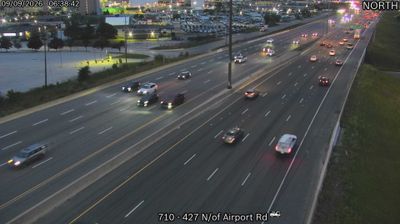 North York: Parkway Forest: Highway 404 near Highway 401, Looking Down