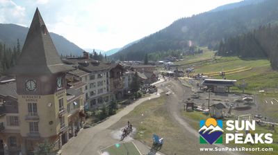 Live webcam in Sun Peaks Mountain Resort Municipality, کانادا