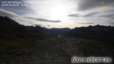 Gemeinde Lech: Rüfikopf Seilbahn 2 Bergstation